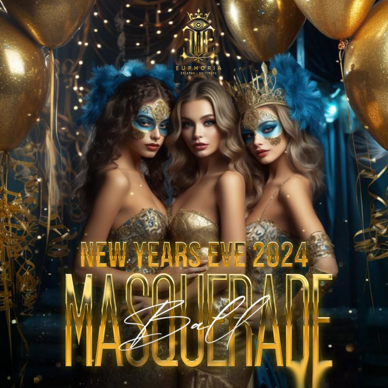 Event - " Masquerade Ball " New Years Eve 2024 at Euphoria - Baltimore, Maryland - December 31, 2023 | concert tickets