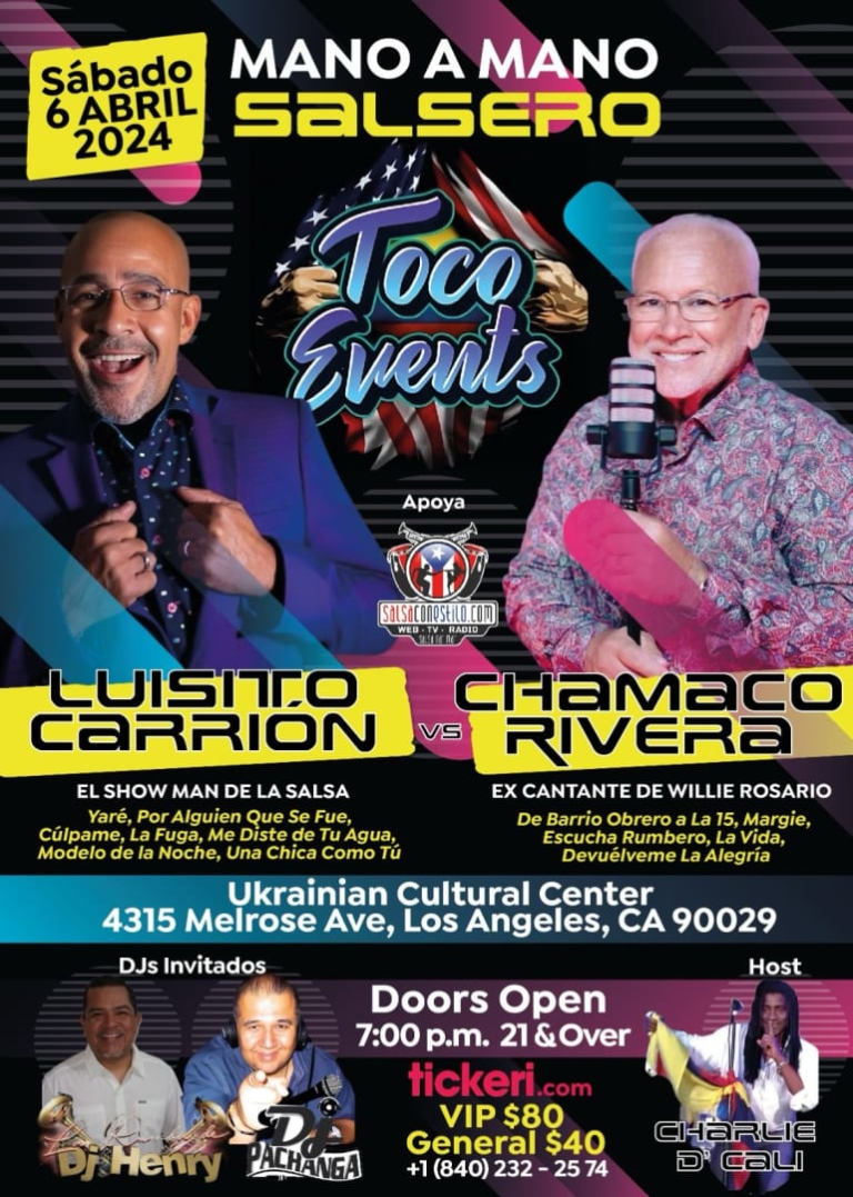Event - Luisito Carrion Vs Chamaco Rivera - Los Angeles, California - April 6, 2024 | concert tickets