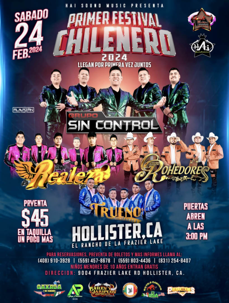 Event - FESTIVAL CHINELERO - Los Gatos, California - February 24, 2024 | concert tickets