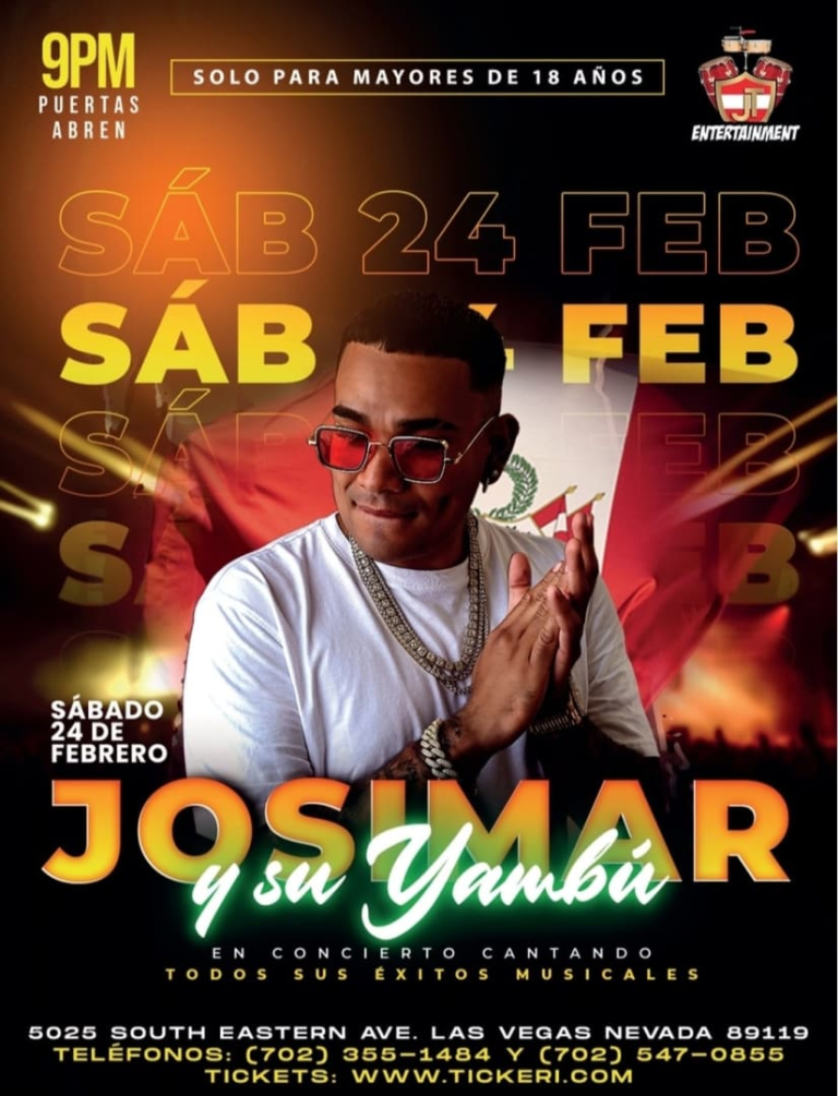 Event - JOSIMAR EN LAS VEGAS  - Las Vegas, Nevada - February 24, 2024 | concert tickets