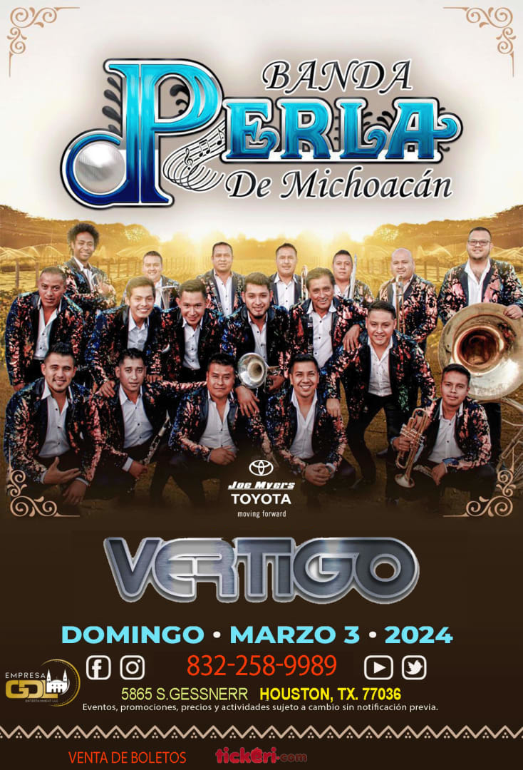 Event - banda perla de michoacan - Houston, Texas - March 3, 2024 | concert tickets