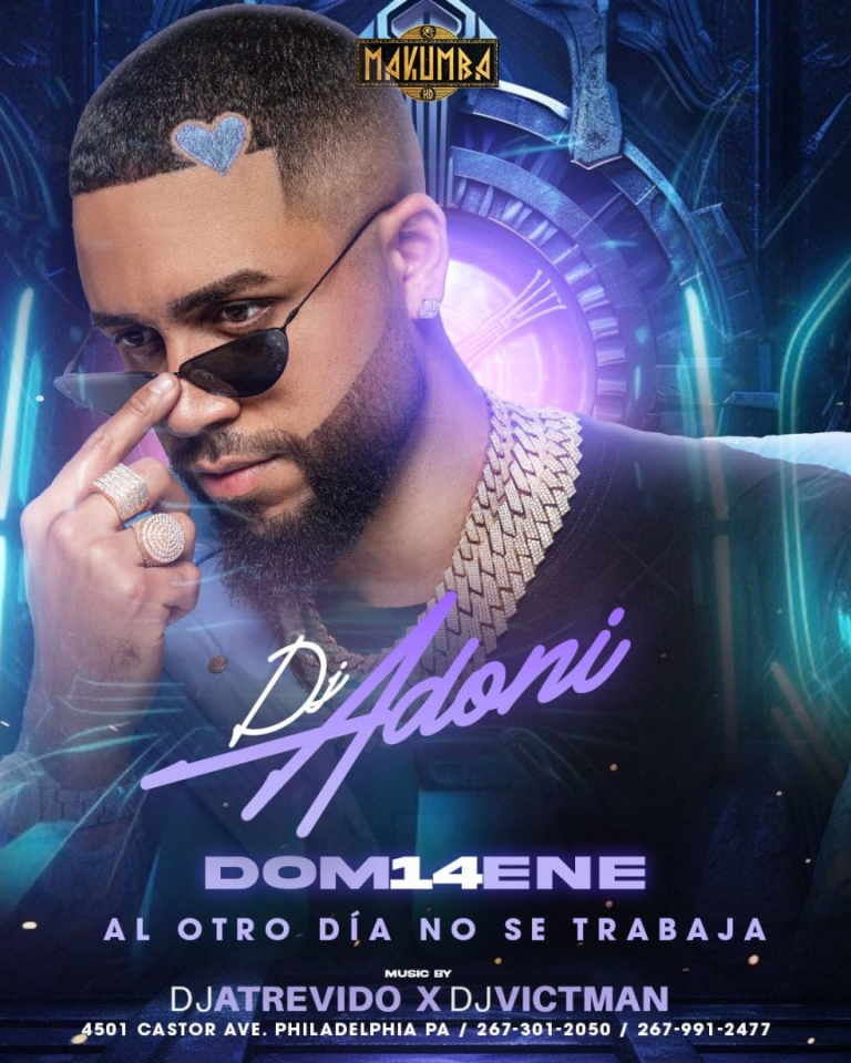 Event - DJ ADONI EN VIVO ! - Philadelphia, Pennsylvania - January 14, 2024 | concert tickets
