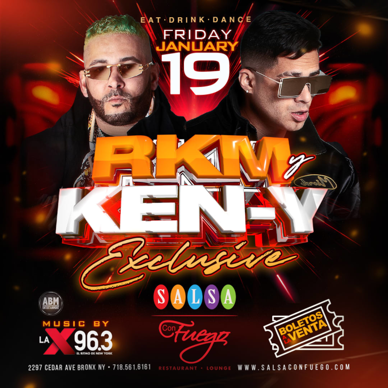 Event - RKM Y Ken Y Exclusivo - Bronx, New York - January 19, 2024 | concert tickets