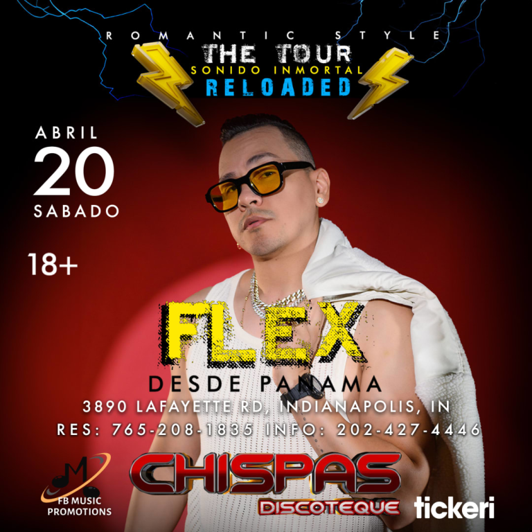 Event - Flex en Chispas Discotheque de Indianapolis, IN - Indianapolis, Indiana - April 20, 2024 | concert tickets