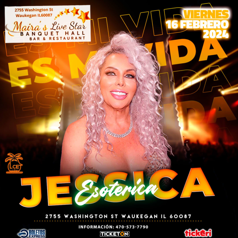 Event - ES MI VIDA EL SHOW DE JESSICA ESOTERICA - Waukegan, Illinois - February 16, 2024 | concert tickets