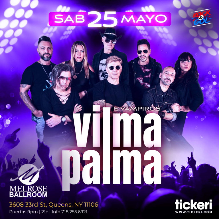 Event - VILMA PALMA E VAMPIROS EN NEW YORK - New York, New York - 25 de mayo de 2024 | concert tickets
