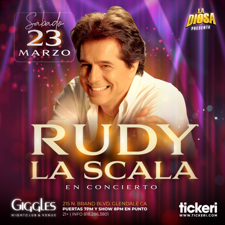 Event - RUDY LA SCALA EN LOS ANGELES - Glendale, California - March 23, 2024 | concert tickets