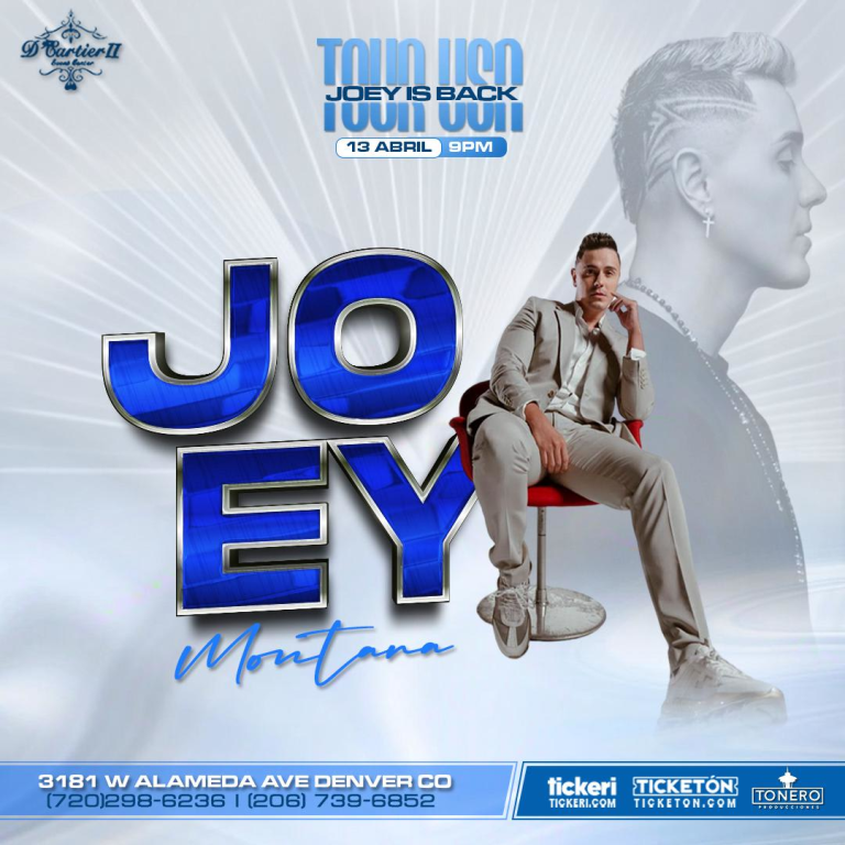 Event - JOEY MONTANA CONCIERTO EN DENVER  - Denver, Colorado - 13 de abril de 2024 | concert tickets