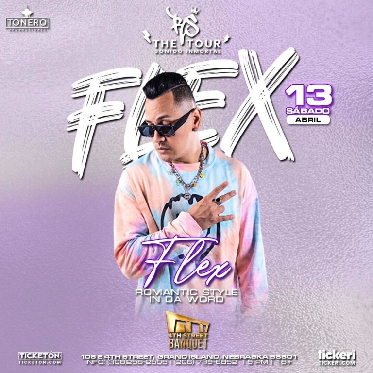 Event - FLEX ROMANTIC STYLE EN GRAND ISLAND NEBRASKA  - Grand Island, Nebraska - 13 de abril de 2024 | concert tickets