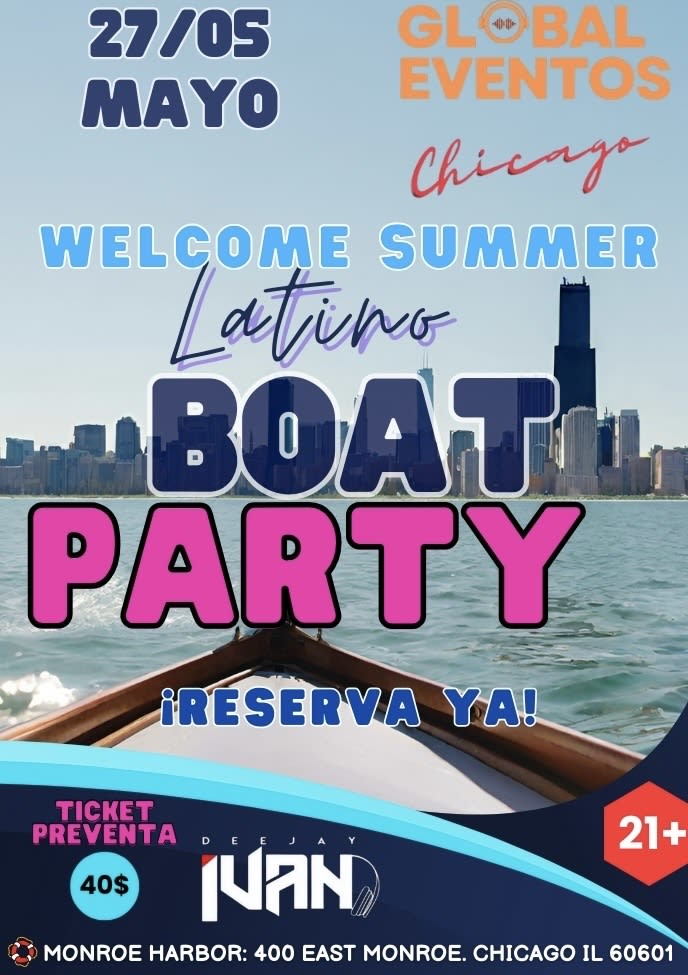 Event - WELCOME SUMMER LATINO - Chicago, Illinois - May 27, 2024 | concert tickets