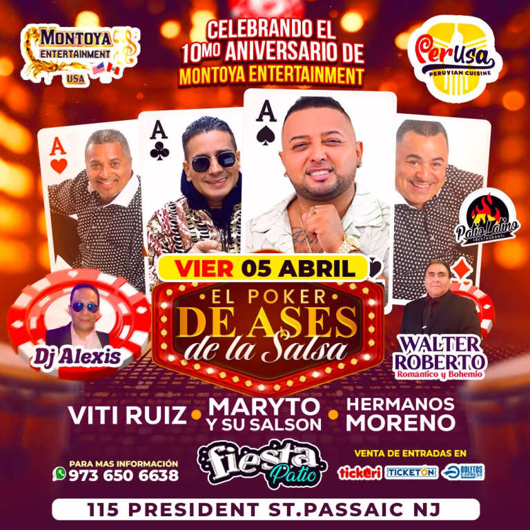 Event - MARYTO Y SU SALSON EN VIVO ! - Passaic, New Jersey - April 5, 2024 | concert tickets