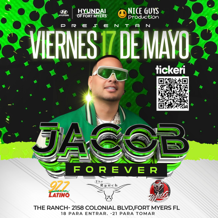 Event - JACOB FOREVER en CONCIERTO en FORT MYERS - Fort Myers, Florida - May 17, 2024 | concert tickets