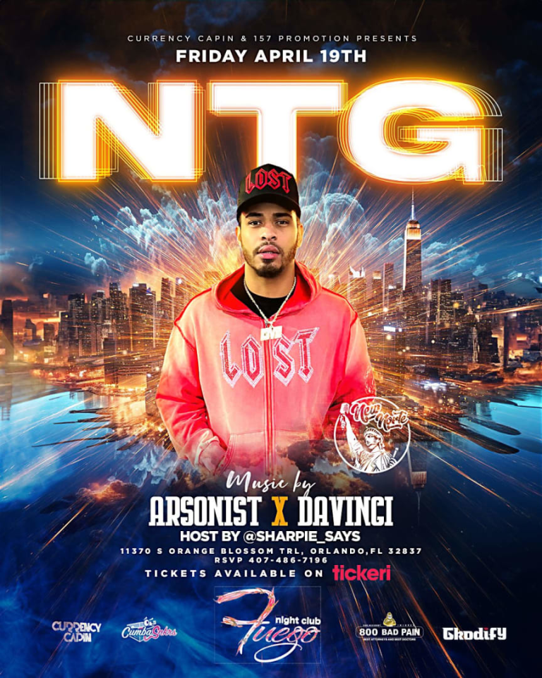 Event - NTG FUEGO NIGHT CLUB - Orlando, Florida - April 19, 2024 | concert tickets