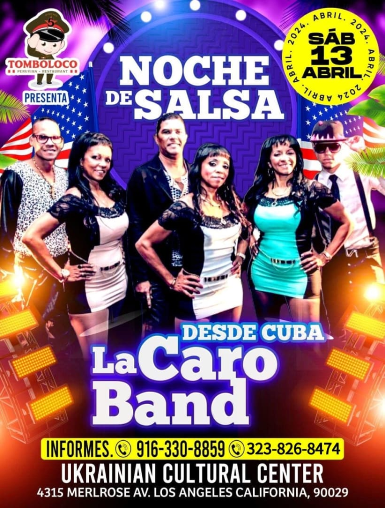 Event - La Caro Band  - Los Angeles, California - April 13, 2024 | concert tickets