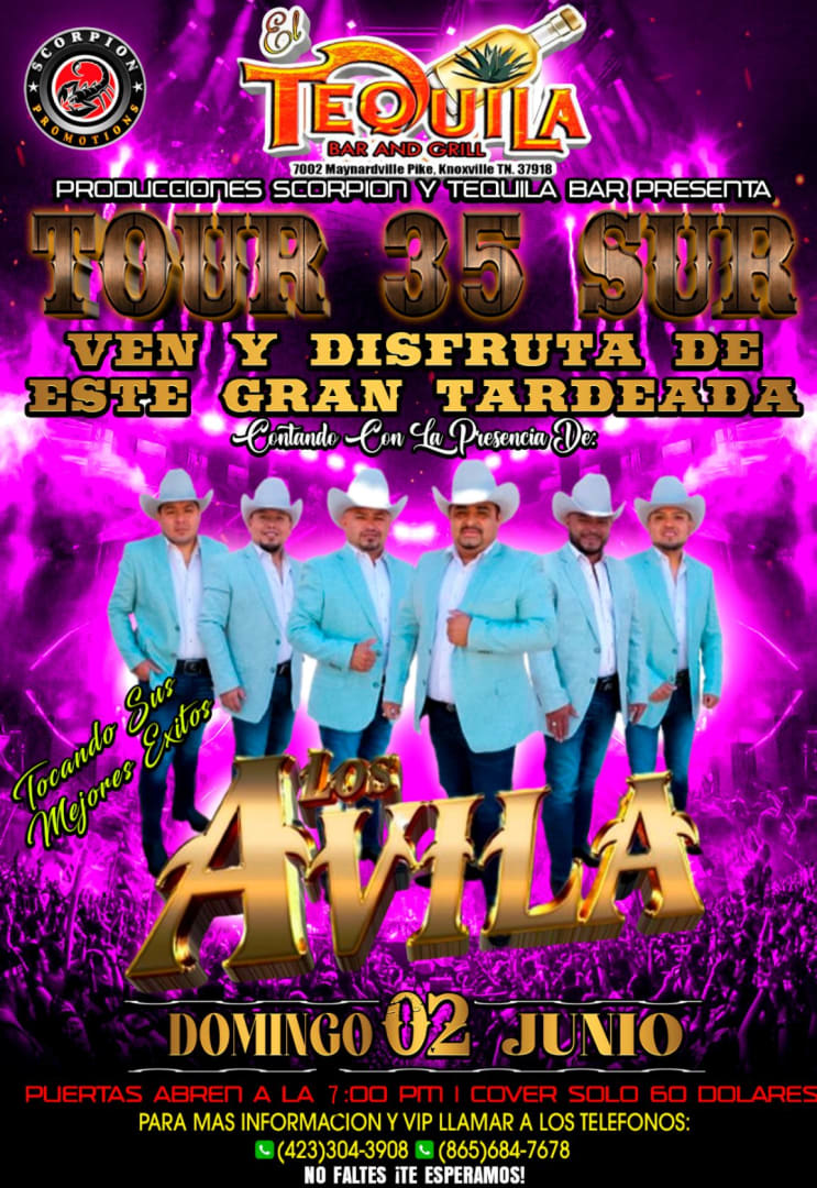 Event - LOS AVILAS EN CONCIERTO! TOUR 35 SUR  - Knoxville, Tennessee - June 2, 2024 | concert tickets