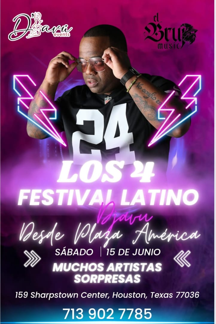 Event - Festival Latino DJAVU - Houston, Texas - June 15, 2024 | concert tickets