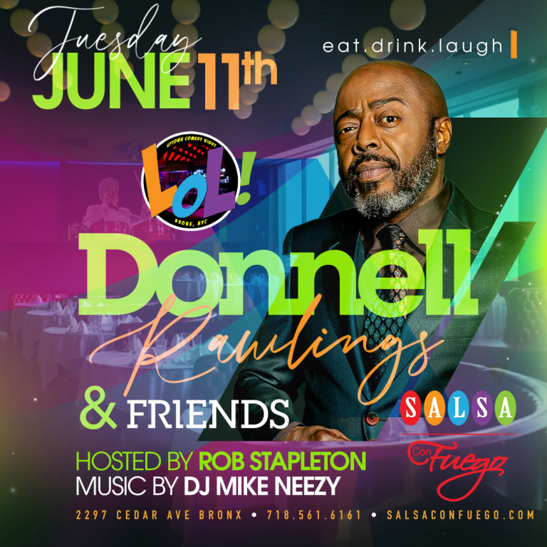 Event - Donnell Rawlings Celebrity Comedy Show (8pm) - Bronx, New York - June 11, 2024 | concert tickets