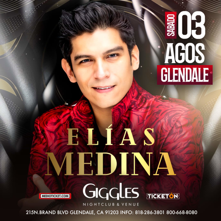Event - ELIAS MEDINA EN LOS ANGELES - Glendale, California - 3 de agosto de 2024 | concert tickets