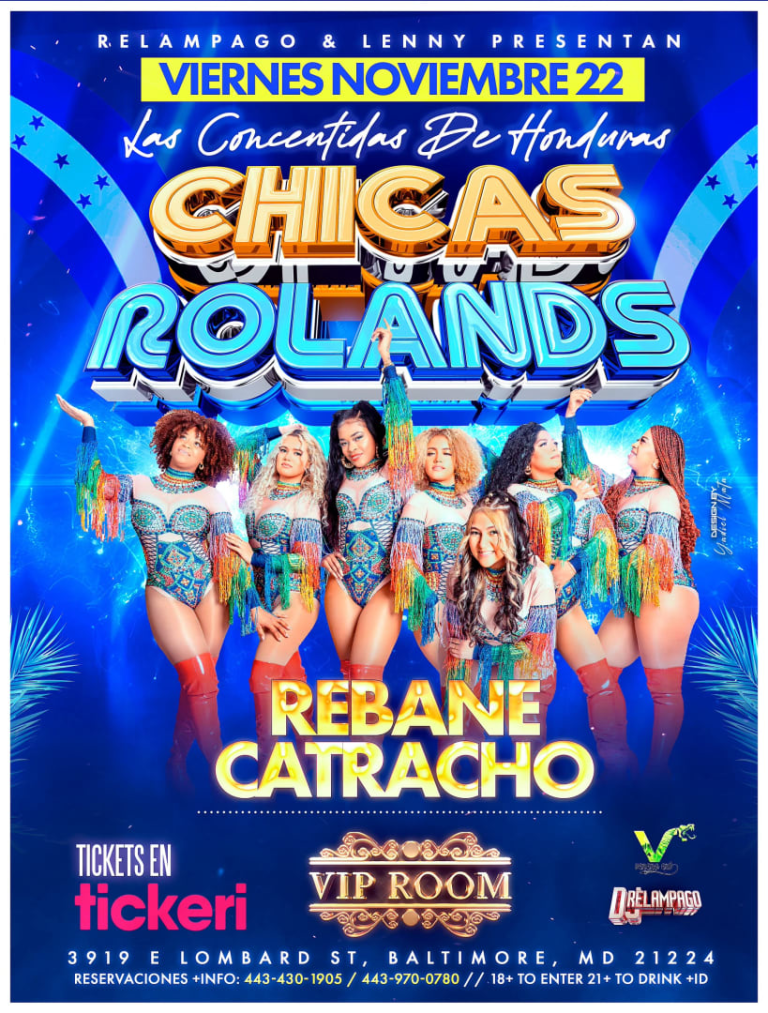 Event - CHICAS ROLANDS  - Baltimore, Maryland - November 22, 2024 | concert tickets