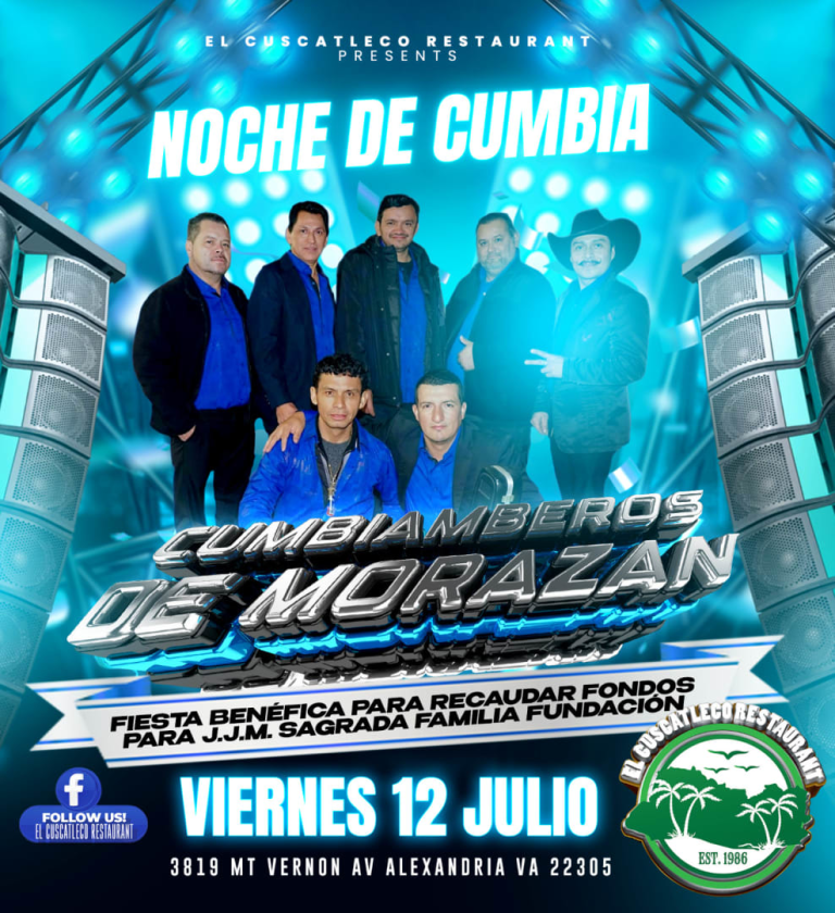 Event - Cumbianberos de Morazán - Viernes 13 de Julio - Alexandria, Virginia - July 13, 2024 | concert tickets