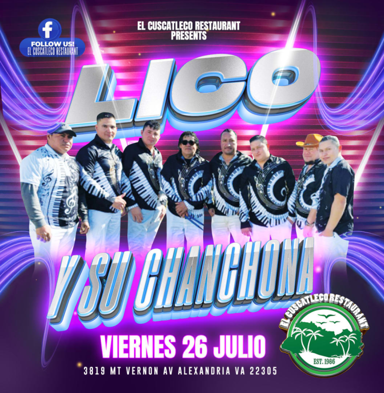 Event - Lico y su Chanchona - 26 de Julio - Alexandria, Virginia - 26 de julio de 2024 | concert tickets