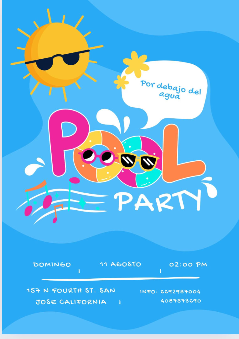 Event - Pool Party San José City - San Jose, California - August 11, 2024 | concert tickets