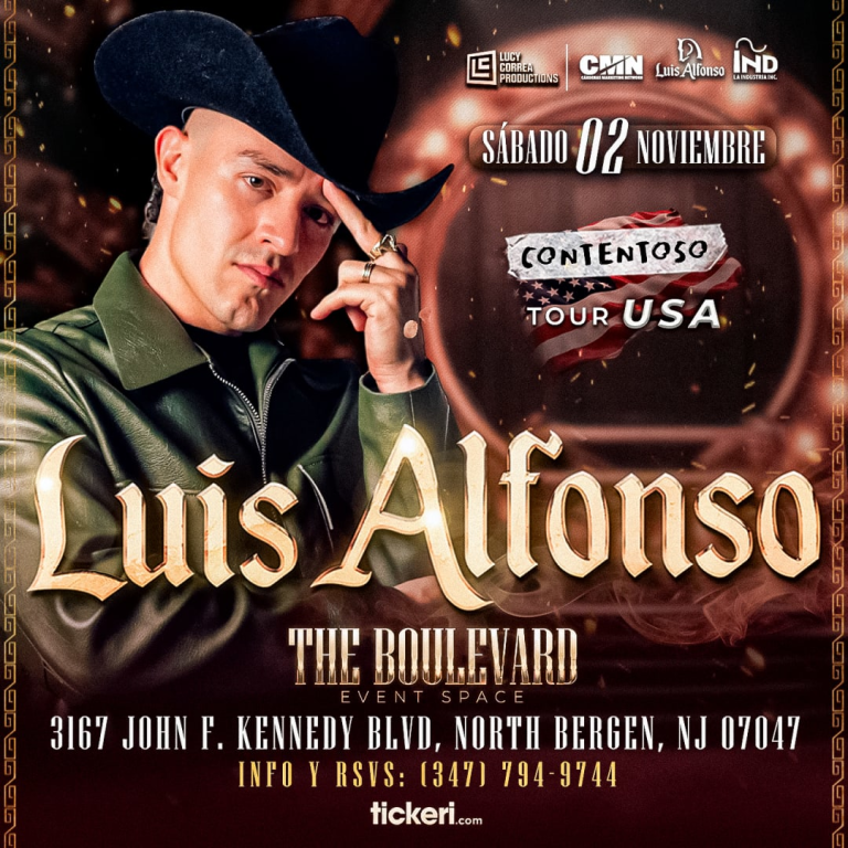 Event - LUIS ALFONSO EN CONCIERTO!!!! CONTENTOSO TOUR 2024 --NEW JERSEY - North Bergen, New Jersey - November 2, 2024 | concert tickets