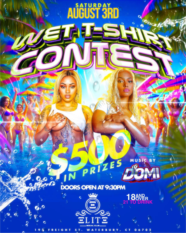 Event - Wet T-Shirt Contest - WATERBURY, Connecticut - August 3, 2024 | concert tickets