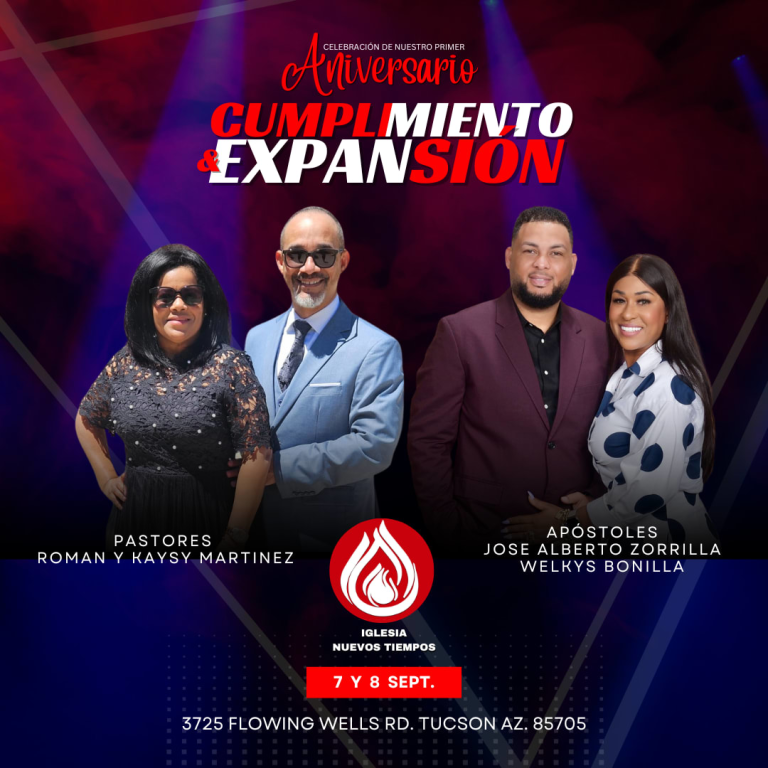 Event - Primer Aniversario Iglesia Nuevos Tiempos Tucson - Tucson, Arizona - September 7, 2024 | concert tickets
