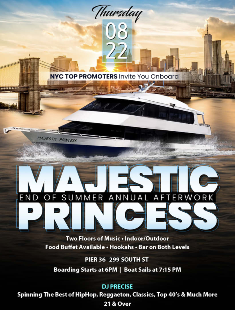 Event - AFTER WORK END OF SUMMER BOAT PARTY - New York, New York - August 22, 2024 | concert tickets