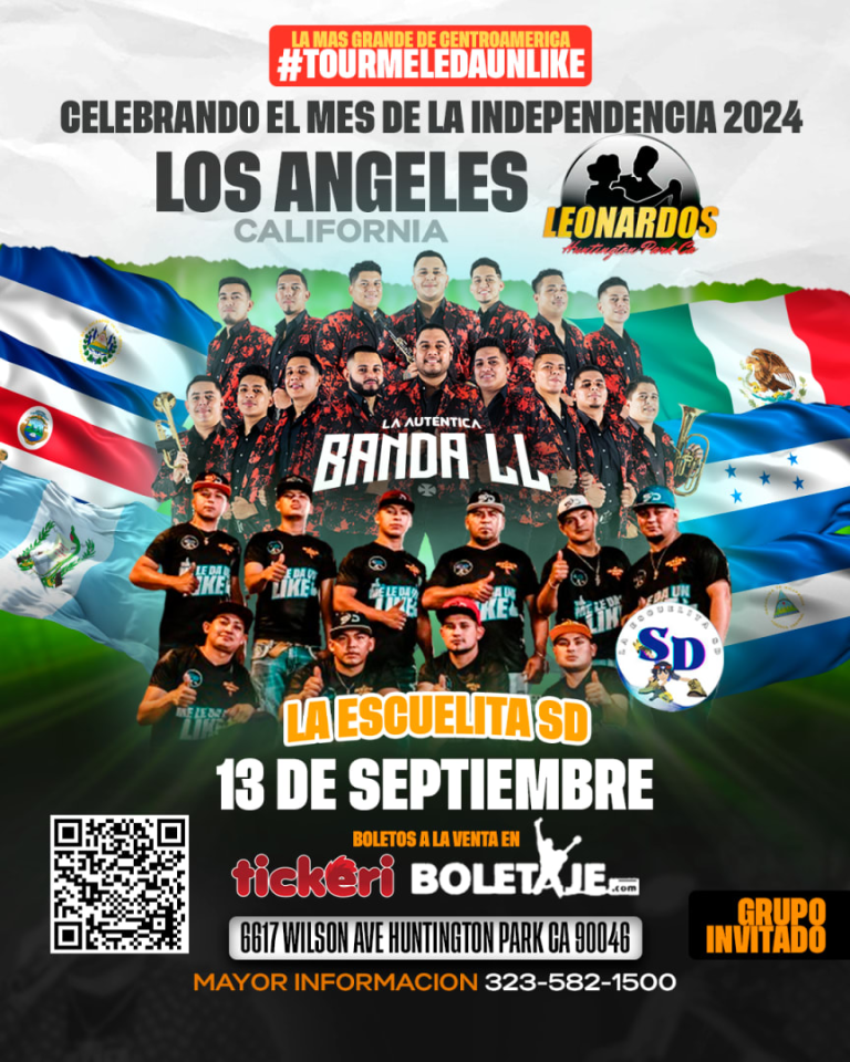 Event - LA AUTENTICA BANDA LL , LA ESCUELITA SD EN CONCIERTO - HUNTINGTON PARK LOS ANGELES !  - Los Angeles, California - September 13, 2024 | concert tickets
