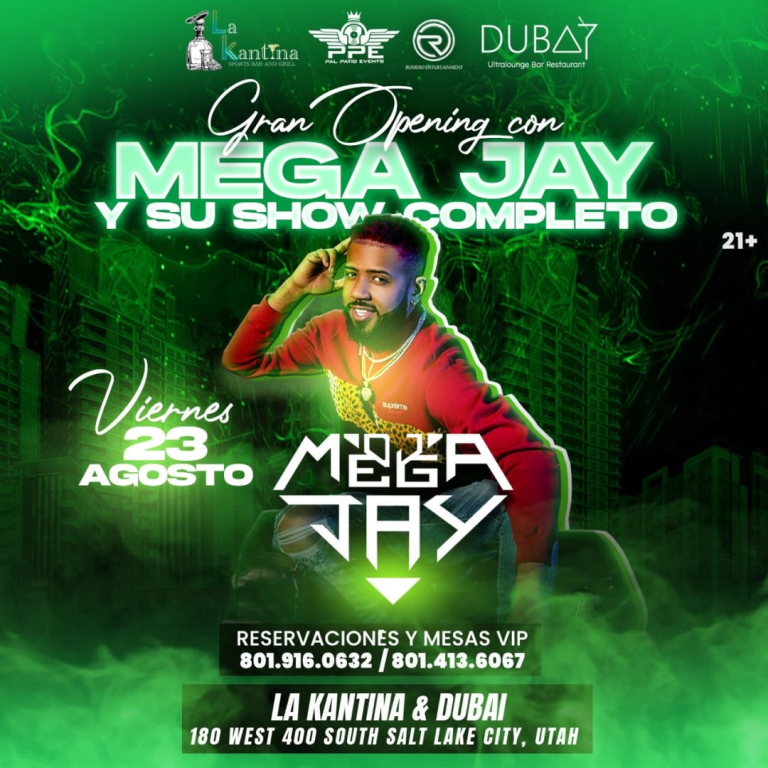 Event - Mega Jay en Dubai - Salt Lake City, Utah - August 23, 2024 | concert tickets
