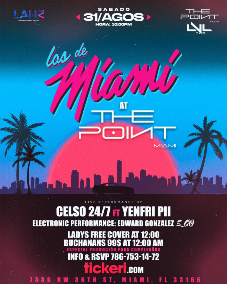 Event - Salseros VIP en Miami Dj Yenfri x Dj Celso  - Miami, Florida - August 31, 2024 | concert tickets