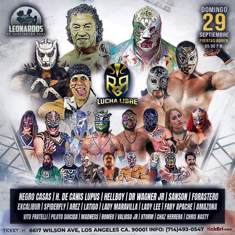 Event - LUCHA LIBRE ! - Los Angeles, California - September 29, 2024 | concert tickets