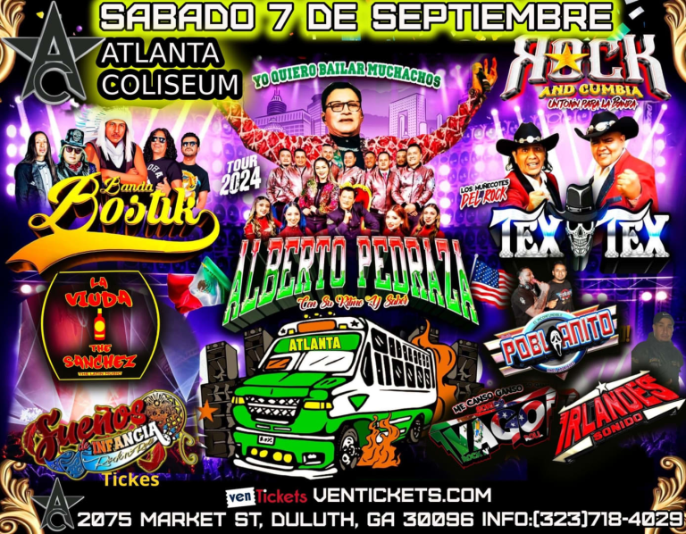 Event - Alberto Pedraza, Banda Bostik, TEXTEX en ATLANTA GA - Duluth, Georgia - September 7, 2024 | concert tickets