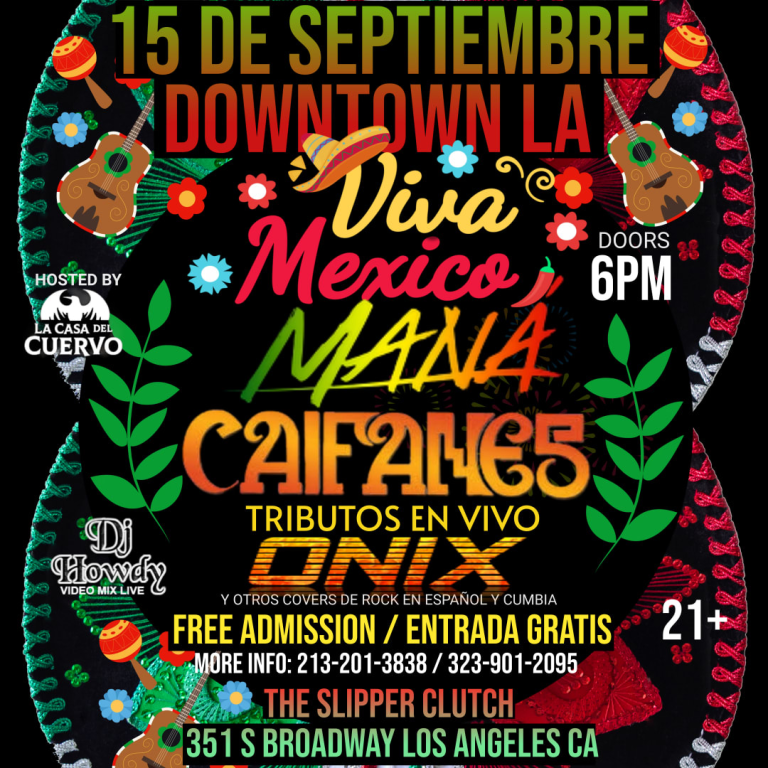 Event - MANA, CAIFANES TRIBUTOS EN VIVO DOWNTOWN LOS ANGELES $1 TICKET - Los Angeles, California - September 15, 2024 | concert tickets