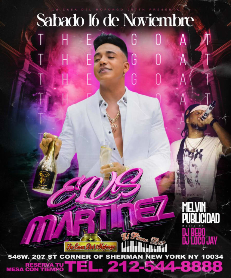 Event - ELVIS MARTINEZ - New York, New York - November 16, 2024 | concert tickets