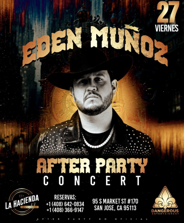 Event - AFTER PARTY EDEN MUÑOZ - San jose, California - September 27, 2024 | concert tickets