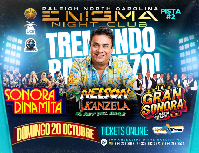 Event - SONORA DINAMITA - Raleigh, North Carolina - October 20, 2024 | concert tickets