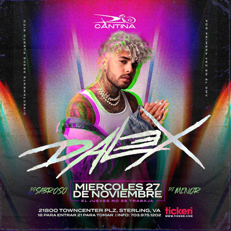 Event - DALEX EN CONCIERTO !!! - Sterling, Virginia - November 27, 2024 | concert tickets