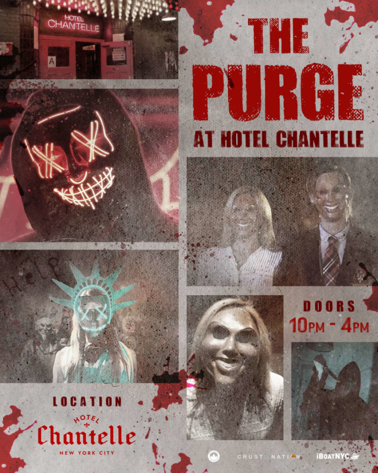 Event - THE PURGE - Halloween at Hotel Chantelle - New York, New York - October 25, 2024 | concert tickets