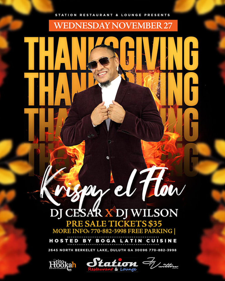Event - KRISSPY EL FLOW THANKSGIVING PARTY  - Duluth, Georgia - November 27, 2024 | concert tickets
