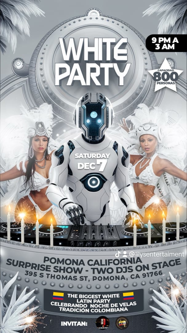 Event - “Fiesta Blanca 2024”  Noche De Velas. - Pomona, California - December 7, 2024 | concert tickets