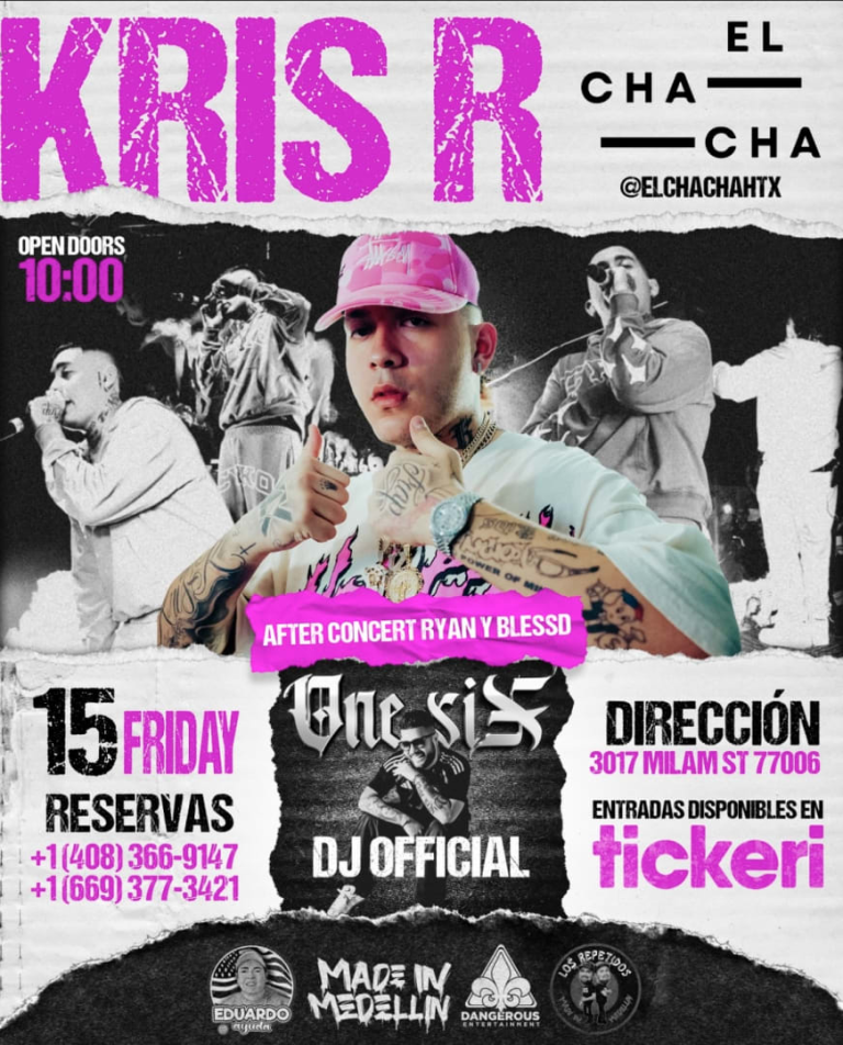 Event - KRIS R HOUSTON  - Houston, Texas - November 15, 2024 | concert tickets