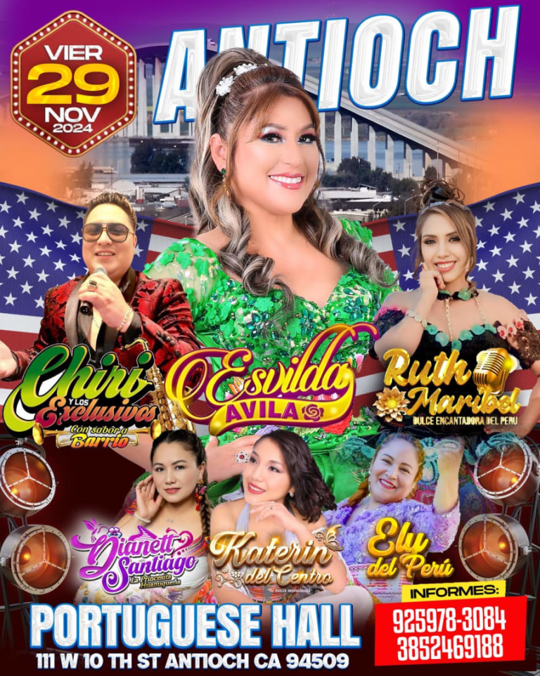Event - Concierto Esvilda Ávila  - ANTIOCH, California - November 29, 2024 | concert tickets