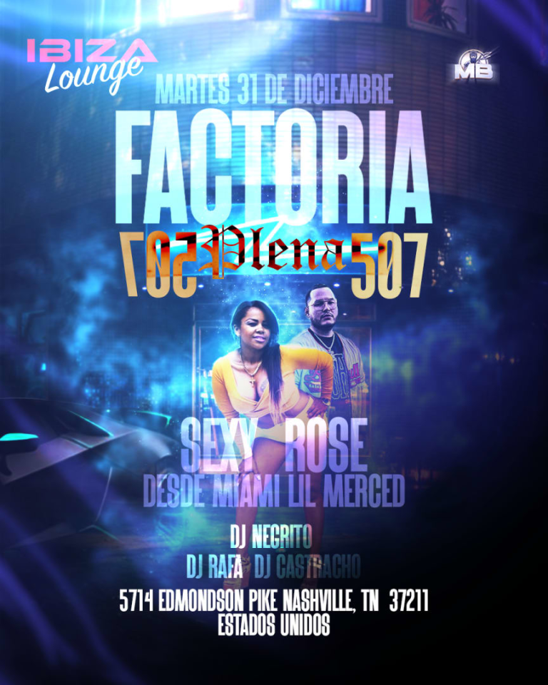 Event - Despide el año con la factoría  - Nashville, Tennessee - December 31, 2024 | concert tickets