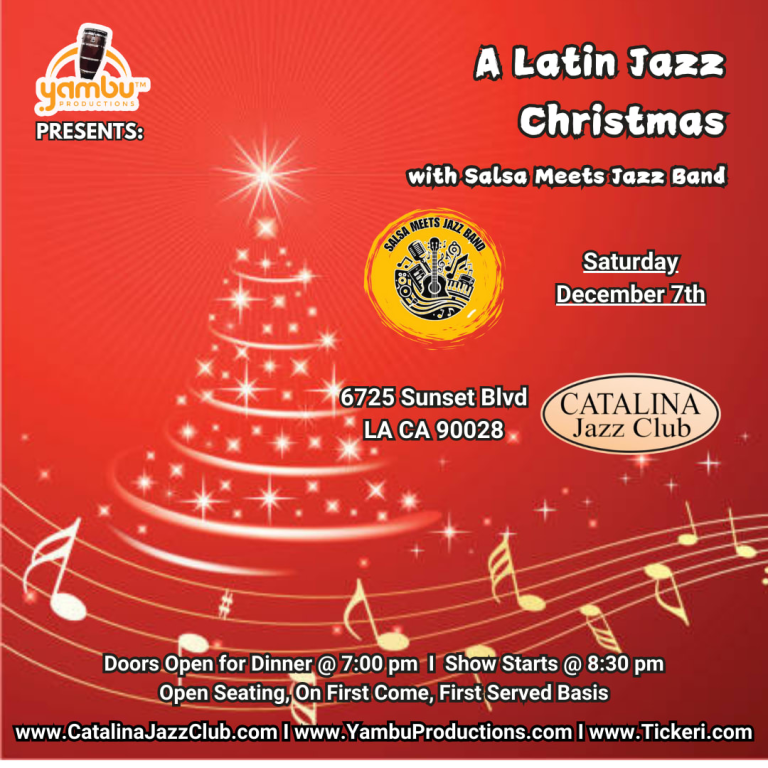 Event - A Latin Jazz Christmas with Salsa Meets Jazz - Los Angeles, California - December 7, 2024 | concert tickets