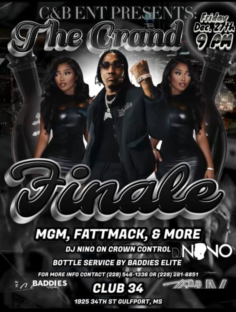 Event - The Grand Finale - Gulfport, Mississippi - December 27, 2024 | concert tickets