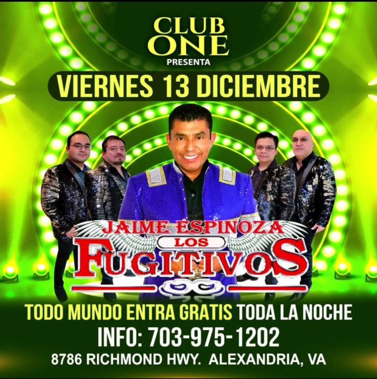 Event - JAIME ESPINOZA LOS FUGITIVOS EN CONCIERTO !!! - Alexandria, Virginia - December 13, 2024 | concert tickets
