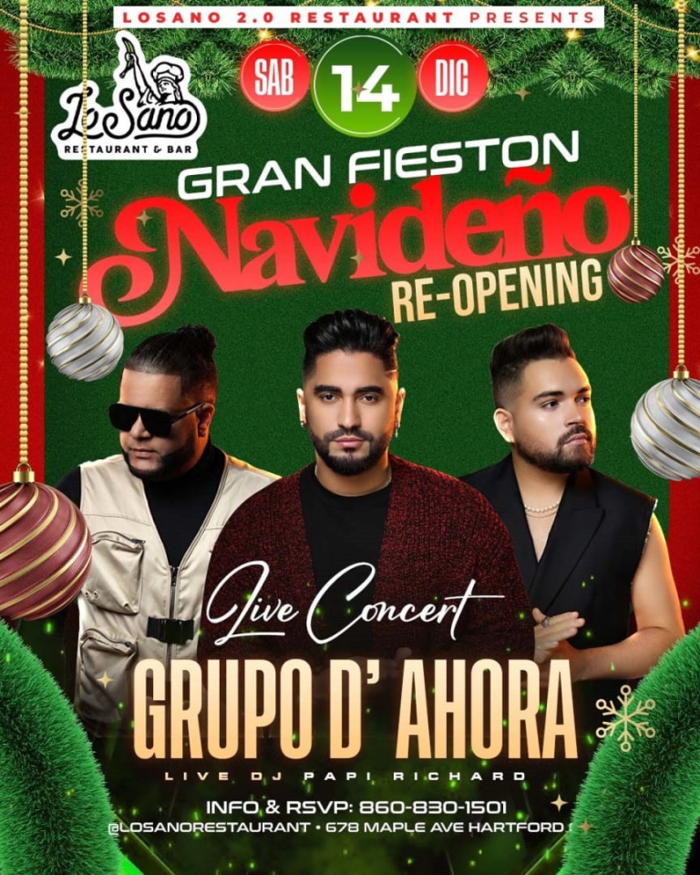 Event - Grupo D'Ahora El Gran Fieston Navideño - Hartford, Connecticut - December 14, 2024 | concert tickets